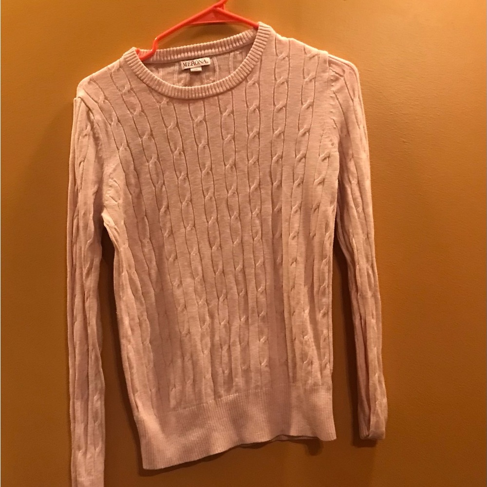 Merona Light Pink Knit Sweater